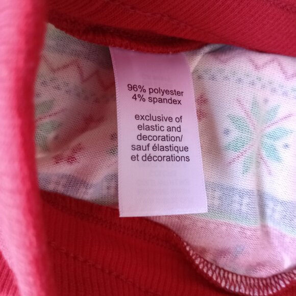 NWT Maurices Pajama Set Womens 1X Red Top Christmas Reindeer PJ Pants - Picture 4 of 6